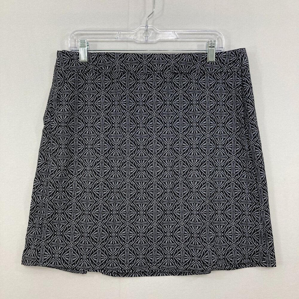 New Ripskirt Hawaii Large Navy Abstract Pattern‎ Pocket Mini Skirt Active